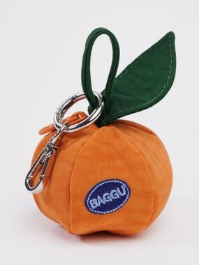 *NWT* BAGGU Mandarin Bag Charm, Baggu Orange Pouch Bag Charm